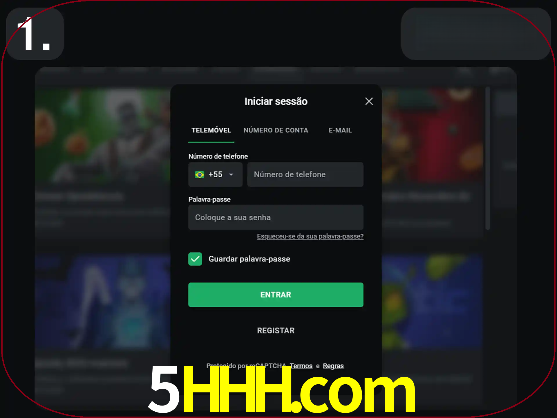 Acesse o site.